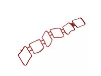 Volkswagen 03H-133-237-D Intake Manifold Gasket Volkswagen 03H-133-237-D Intake Manifold Gasket