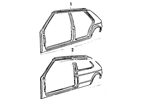 Volkswagen 177-809-601-A Uniside Assembly