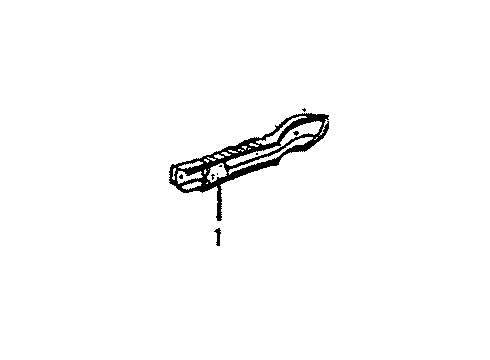 Volkswagen 175-803-102-D Front Sidemember