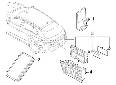 Volkswagen 5H0-035-456-C Amplifier