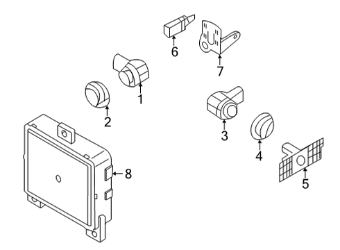 Volkswagen 5H0-971-095-S Harness