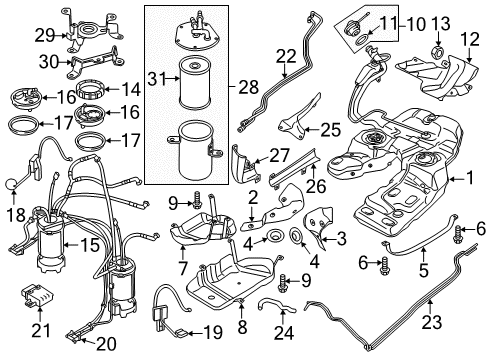 Volkswagen 03H-127-025-S Fuel Pump