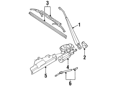 Volkswagen 3A9-955-717 Motor Bracket