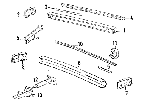 Volkswagen 175-807-311-A Face Bar