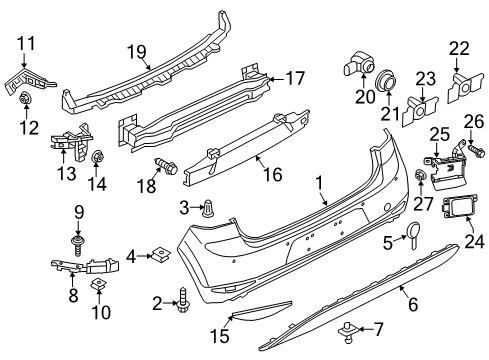 Volkswagen 5G0-919-398-A Side Bracket
