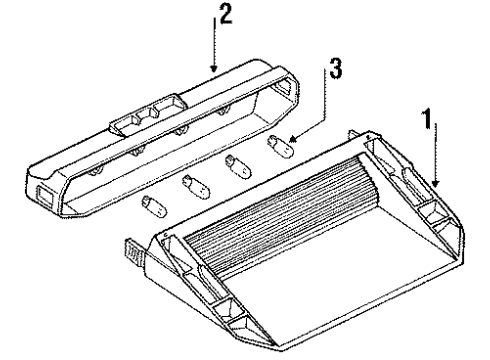 Volkswagen 855-945-121 Socket Panel