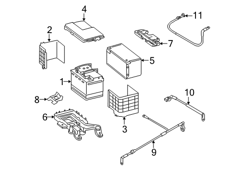 2006 Volkswagen Rabbit Battery