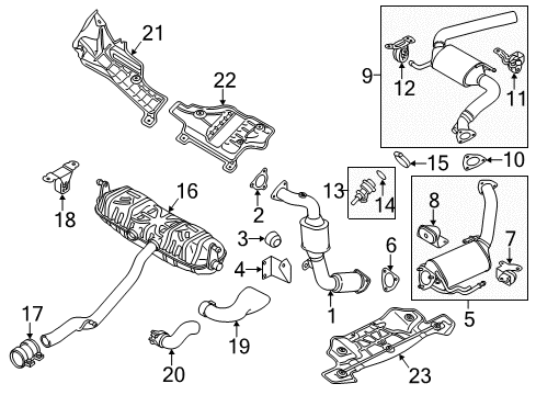 2015 Volkswagen Touareg Diesel Aftertreatment System