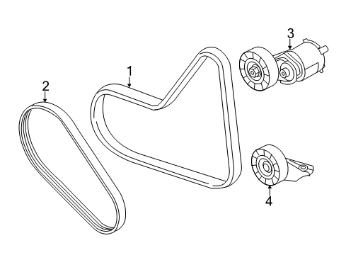 2013 Volkswagen Beetle Belts & Pulleys