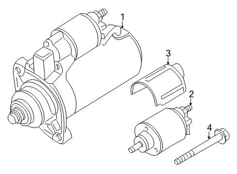 1999 Volkswagen Passat Starter