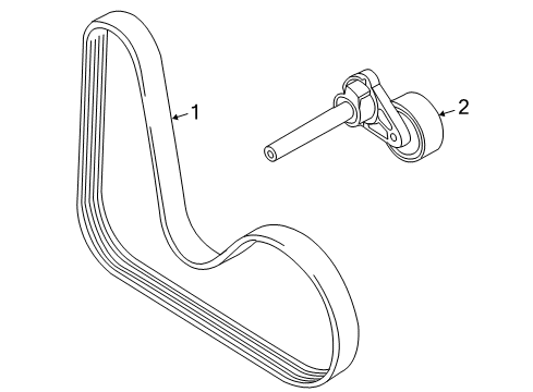 2009 Volkswagen CC Belts & Pulleys