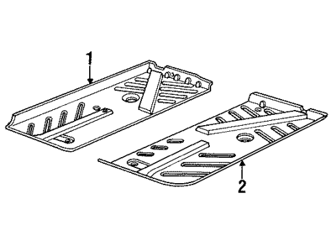 1992 Volkswagen Jetta Floor