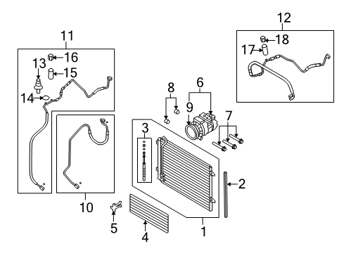 2009 Volkswagen CC Dehydrator Diagram for 3C0-898-191-B