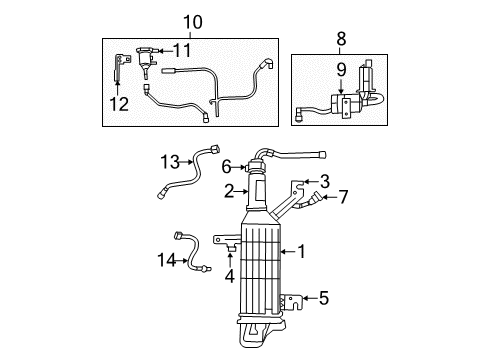 2011 Volkswagen Routan ECM Diagram for 7B0-906-032-EX-RMN
