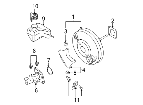 2008 Volkswagen Jetta Dash Panel Components