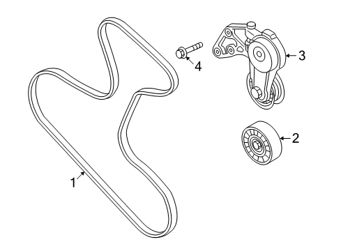 2006 Volkswagen Touareg Belts & Pulleys