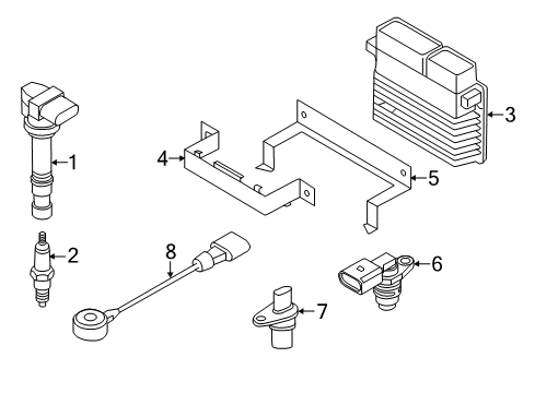 2019 Volkswagen Passat Ignition System