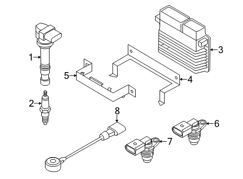 2017 Volkswagen Jetta Ignition System