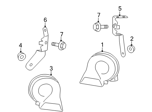 2016 Volkswagen Tiguan Horn