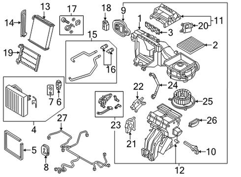 2021 Volkswagen Golf A/C & Heater Control Units