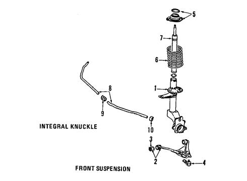 1987 Volkswagen Quantum Hydraulic System