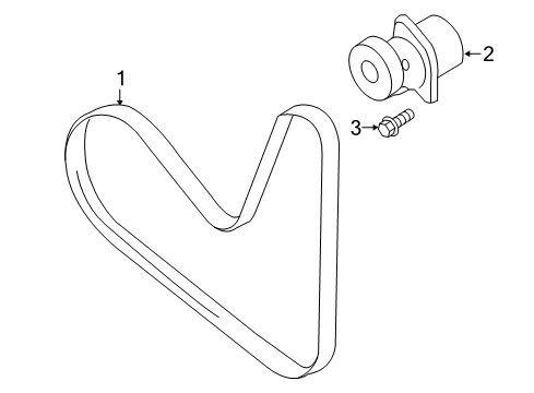 2019 Volkswagen Passat Belts & Pulleys