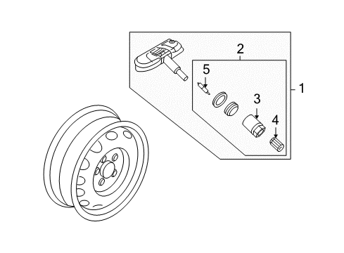2010 Volkswagen Golf Tire Pressure Monitoring