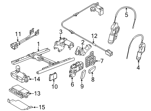 2016 Volkswagen Eos Tracks & Components