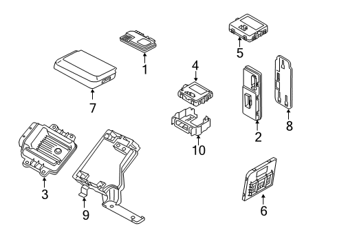 2022 Volkswagen Arteon Electrical Components