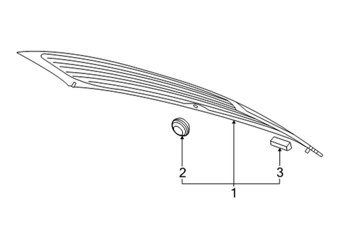 2023 Volkswagen ID.4 Glass - Lift Gate