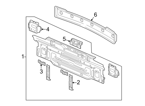 2022 Volkswagen Golf R Rear Body