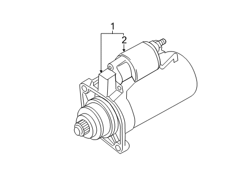 2013 Volkswagen Jetta Starter