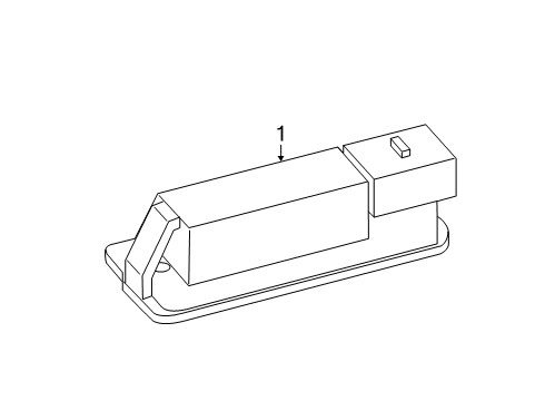 2022 Volkswagen Arteon License Lamps