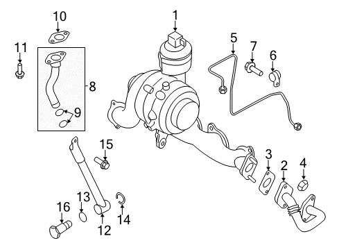 2013 Volkswagen Jetta Turbocharger