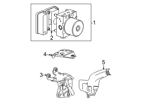 2021 Volkswagen Passat ABS Components