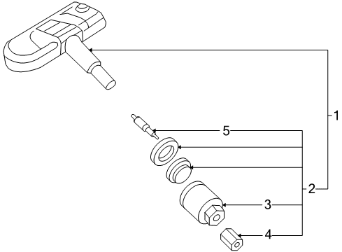 2011 Volkswagen Tiguan Tire Pressure Monitoring