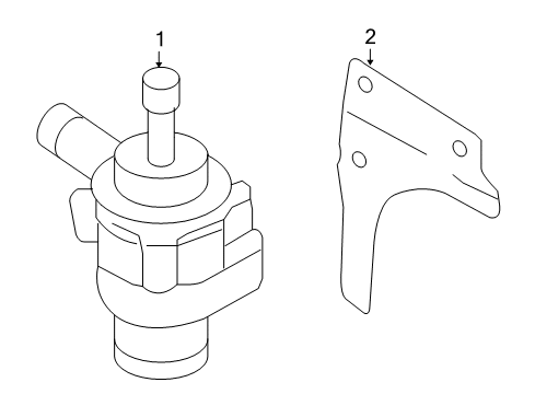 2008 Volkswagen Jetta Water Pump
