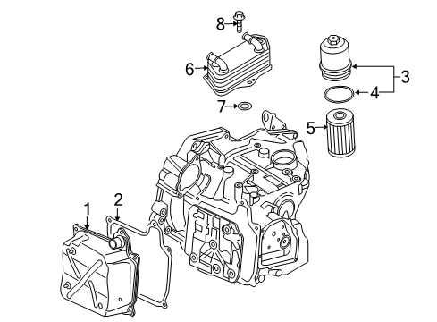 2013 Volkswagen Beetle Oil Cooler