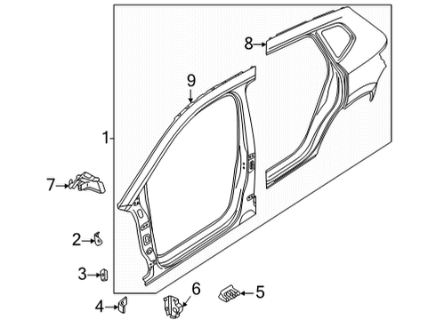 2024 Volkswagen Taos Aperture Panel, Uniside