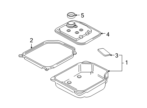 2005 Volkswagen Jetta Transaxle Parts Diagram 3