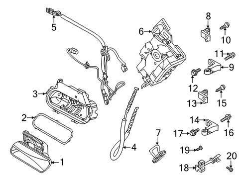2023 Volkswagen ID.4 Lock & Hardware