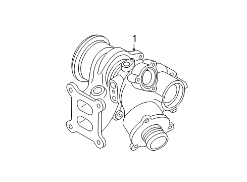 2021 Volkswagen GTI Exhaust Manifold