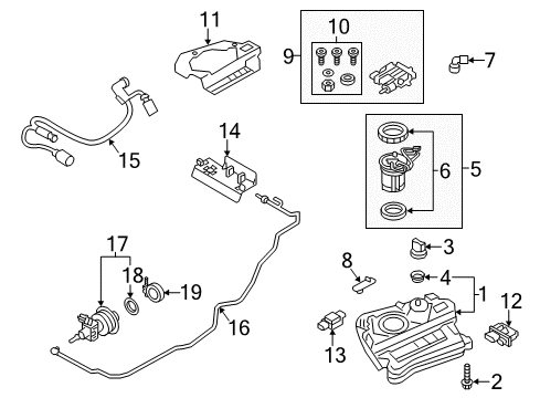 2012 Volkswagen Passat Emission Components Diagram 7