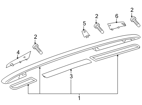 2009 Volkswagen Touareg Roof Rack