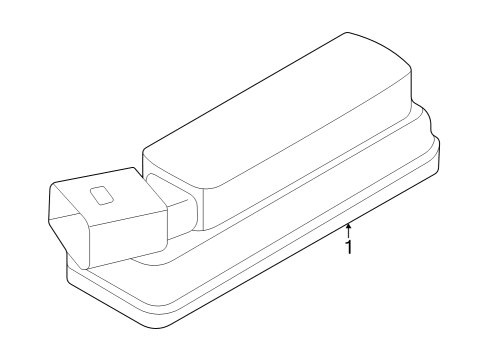 2022 Volkswagen Golf R License Lamps