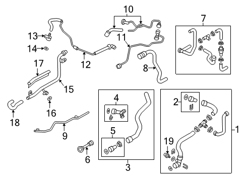 Connector Tube Diagram for 06L-121-075-S