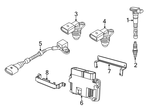 2015 Volkswagen Jetta Ignition System Diagram 4