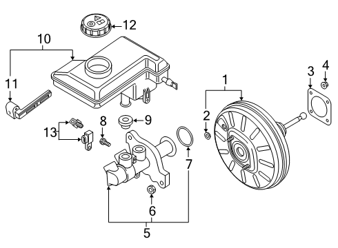 2022 Volkswagen Jetta Dash Panel Components
