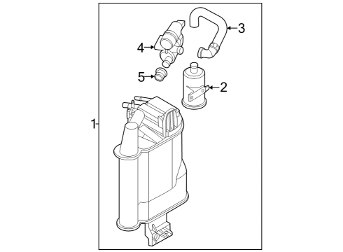 2022 Volkswagen Golf R Emission Components