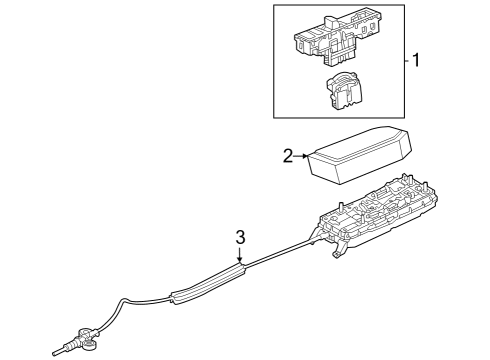 2022 Volkswagen Golf R Center Console